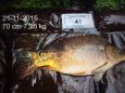 Uitzetfoto 11,8 kg spiegel