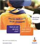 € 150.000 te verdelen! Spekken we dit jaar onze clubkas wel met de Rabobank Clubkas Campagne? 