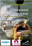 Junior Karper Koppelwedstrijd voor onze oudere jeugd!